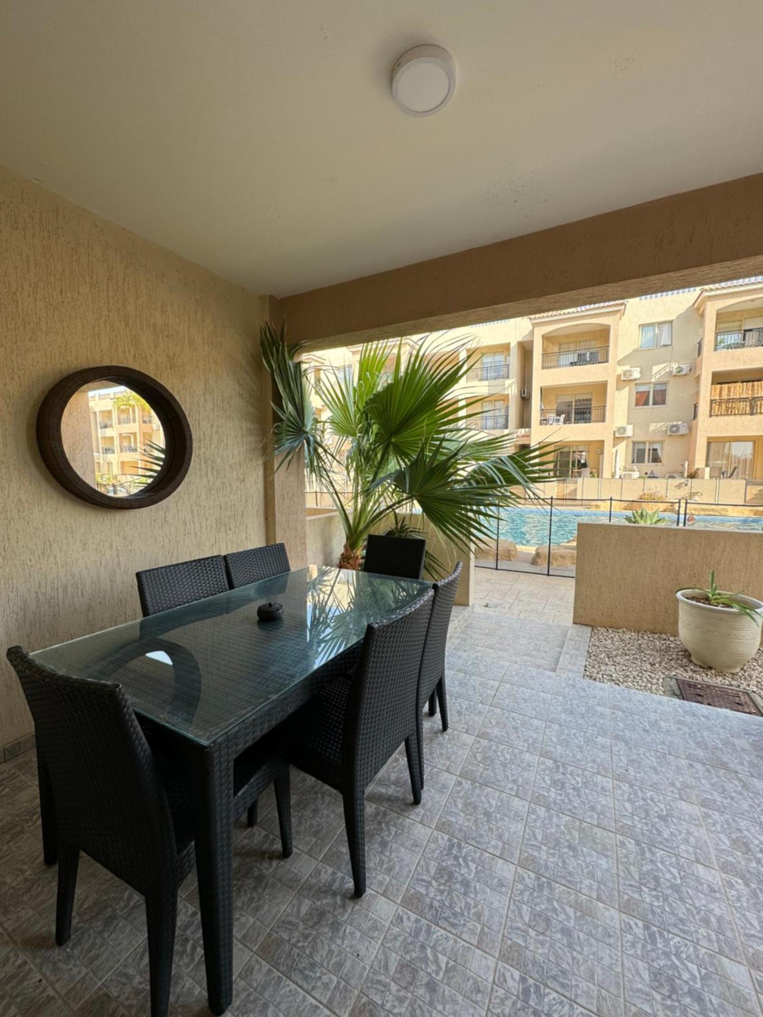 Ferienwohnung Royal-Seacrest Oasis, Pool-Side Paphos Exterior foto